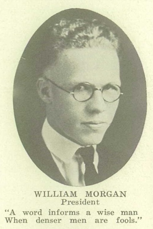 William Morgan, Houston Heights High School Yearbook, 1923